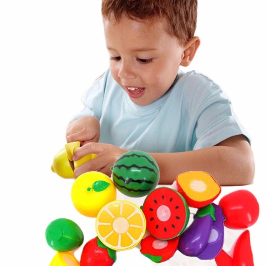 1 세트 귀여운 아이 역할 플레이 과일 야채 장난감 Cuty Boby Toys 선물 주방 도구/1 Set Cute Kids Pretend Role Play Fruit Vegetable Toys Cutting Boby Toys Gift Kitchen Tools